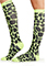 Cherokee Legwear Women's Glowing Giraffe of Support Socks