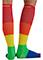 Cherokee Women's Love n' Rainbows 1 Pair Pack of Support Socks