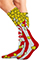 Cherokee Legwear Women's Compression Socks in What's Poppin