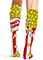 Cherokee Legwear Women's Compression Socks in What's Poppin