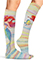 Cherokee Legwear Knee High Women's Compression Socks in Ariel World