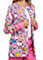 Tooniforms Women's Color Me Hello Kitty Snap Front Printed Jacketp