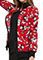 Tooniforms Women's Heritage Mickey Zip Front Warm-up Printed Jacketp