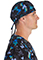 Cherokee Licensed Unisex Doodle Ears Print Scrub Hatp