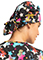 Cherokee Tooniforms Unisex Hat in Stars Of Sesame Print Hat