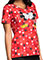 Tooniforms Women's Minnie Mouse Printed V-neck Top
