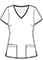 Cherokee Licensed V-Neck Women's  Print Top in Namastay Pooh