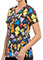Tooniforms Women's Mini Sesame Print V-Neck Top