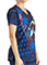 Cherokee Licensed Women's Defender Of Truth Print Scrub Topp