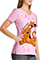 Cherokee Licensed Women's V-Neck Print Top in I Ruff You Scooby