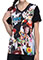 Tooniforms Women's Don't Toy With Me Print V-neck Top