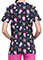 Tooniforms Women's Hello Ladybug Printed V-Neck Scrub Top
