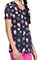 Tooniforms Women's Hello Ladybug Printed V-Neck Scrub Topp