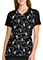 Cherokee Licensed Women's V-Neck Top in Your Own Beat