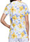 Tooniforms Women's Peek A Pooh Printed V-Neck Top