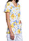 Tooniforms Women's Peek A Pooh Printed V-Neck Topp
