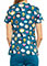 Tooniforms Women's Peanuts Emoji Printed V-neck Top