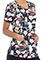 Tooniforms Women's Beware Of Monsters Print V-Neck Topp