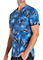 Cherokee Tooniforms Unisex Star In The Night Print Scrub Top