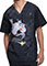 Tooniforms Men's Three Wishes Printed V-Neck Top