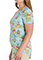 Cherokee Licensed Women's Bee At One Print Scrub Top