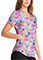 Cherokee Licensed Women's V-Neck Print Top in Stay Fiesty