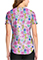 Cherokee Licensed Women's V-Neck Print Top in Stay Fiesty
