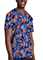 Cherokee Licensed Men's Print V-Neck Top in Metropolis Force