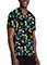 Cherokee Licensed Men's Print V-Neck Top in Digital Mickey