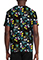 Cherokee Licensed Men's Print V-Neck Top in Digital Mickey