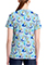 Cherokee Licensed V-Neck Top Unisex in Alice Dreamland