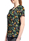 Cherokee Licensed V-Neck Top Unisex in Forest Royaltyp