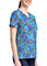Cherokee Licensed V-Neck Top Unisex in Bouncy Brush