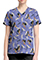 Cherokee Licensed V-Neck Top Unisex in True Pathways