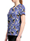 Cherokee Licensed V-Neck Top Unisex in True Pathwaysp