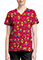 Cherokee Licensed V-Neck Top Unisex in You Say Honey