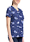 Cherokee Licensed V-Neck Top Unisex in Painterly Paisley
