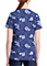 Cherokee Licensed V-Neck Top Unisex in Painterly Paisley