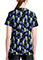 Cherokee Licensed V-Neck Top Unisex in Being Smurfette