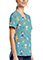 Cherokee Licensed Print Unisex V-Neck Top in Bluey BBQ