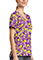 Cherokee Licensed Print Unisex V-Neck Top in Tropical Tweety