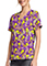 Cherokee Licensed Print Unisex V-Neck Top in Tropical Tweetyp