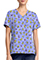 Cherokee Licensed Print Unisex V-Neck Top in Woodstock Community