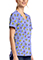 Cherokee Licensed Print Unisex V-Neck Top in Woodstock Community