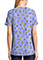 Cherokee Licensed Print Unisex V-Neck Top in Woodstock Community