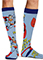 Cherokee Legwear Men's Compression Socks in Up In The Sky