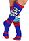 Cherokee Legwear Men's Compression Socks in Papa Smurf