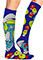 Cherokee Legwear Women's Compression Socks in Smurfette