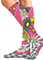 Cherokee Legwear Women's Compression Socks in Flower Tinker Bell