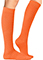Cherokee Legwear Unisex True Support Compression Socks in Mandarine Zest